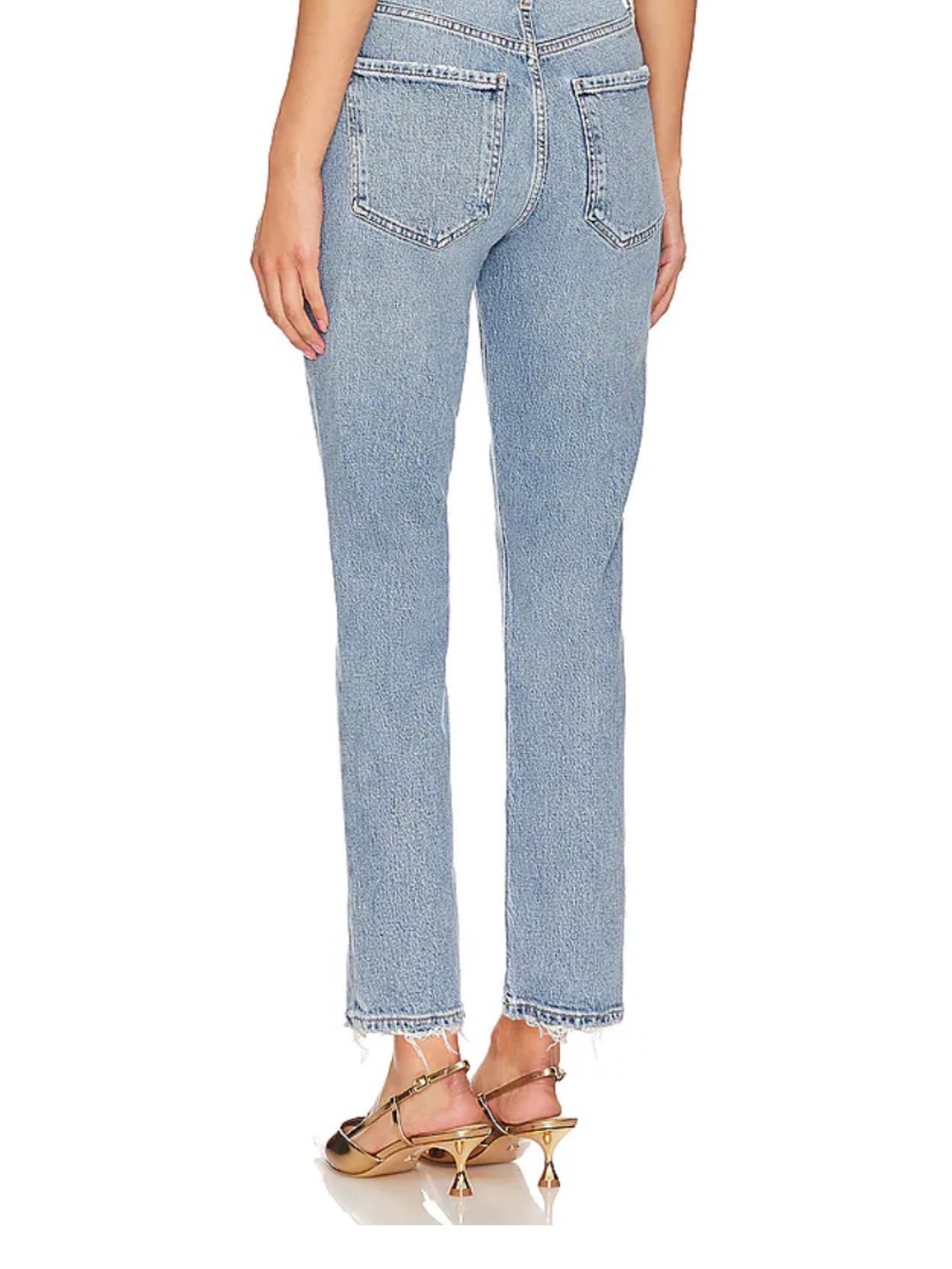 Agolde Riley Crop Jeans - Picture 3 of 8